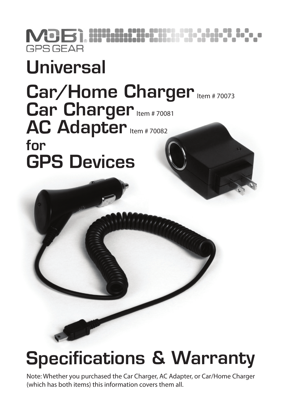Mobi Technologies 70081 User Manual | 2 pages