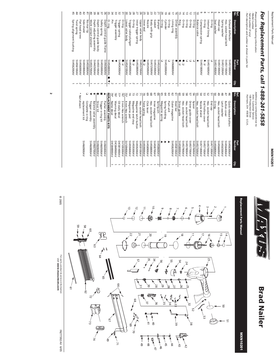 Maxus MXN10201 User Manual | 1 page
