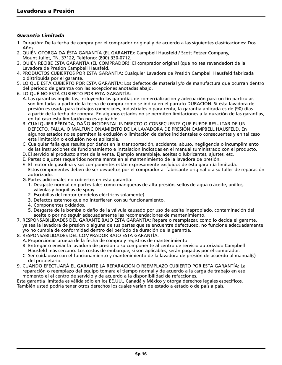 Maxus PW2515 User Manual | Page 48 / 48