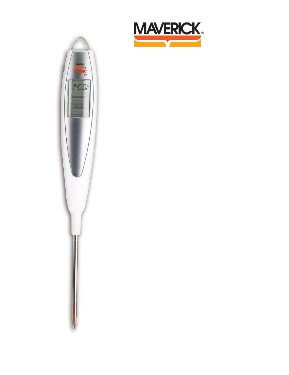 Maverick Ventures Redichek PRO ET-32 User Manual | 1 page