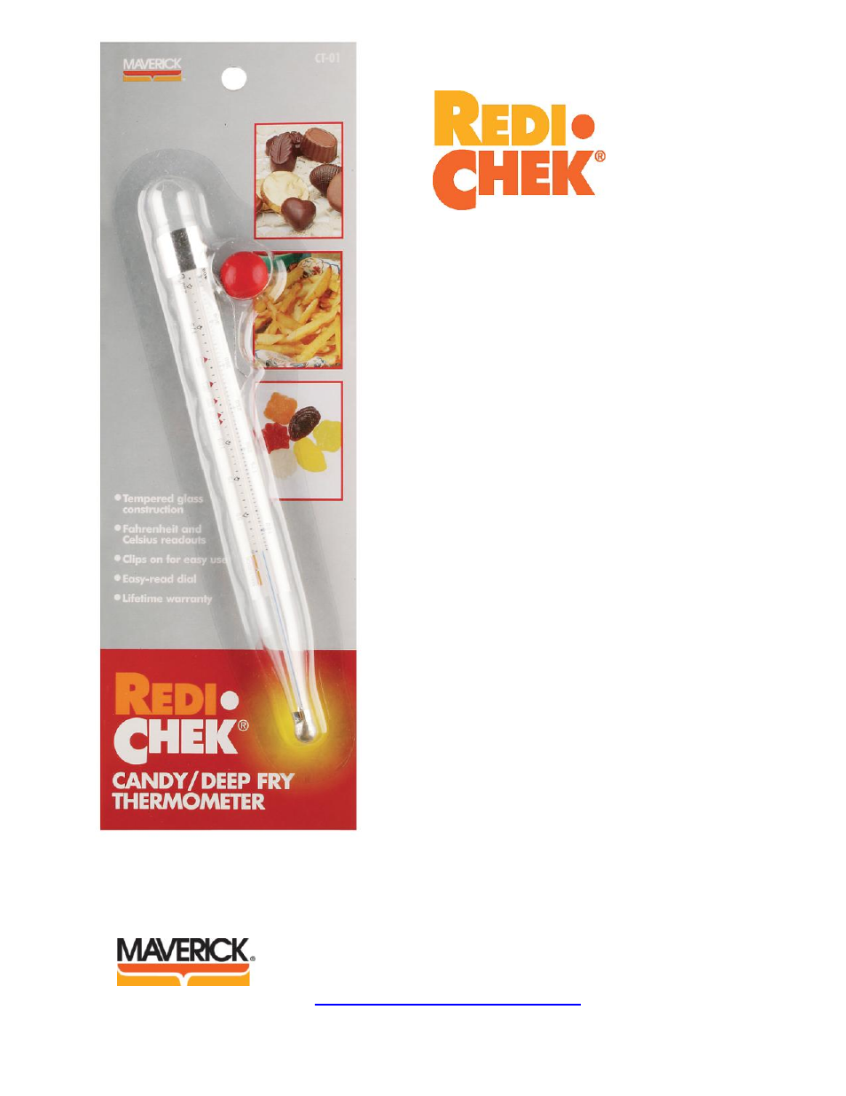 Maverick Ventures Redi Chek CT-01 User Manual | 1 page