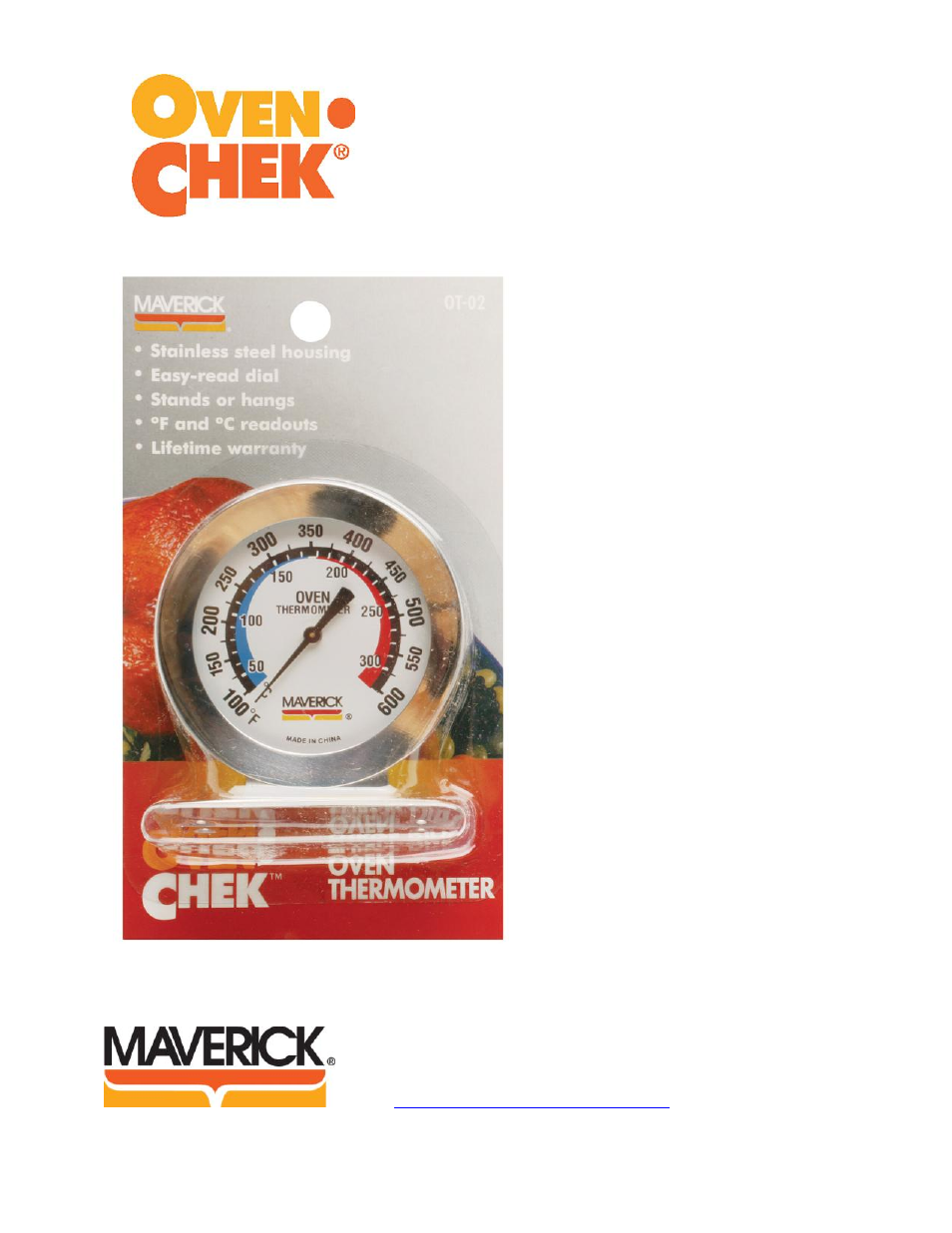 Maverick Ventures OT-02 User Manual | 1 page