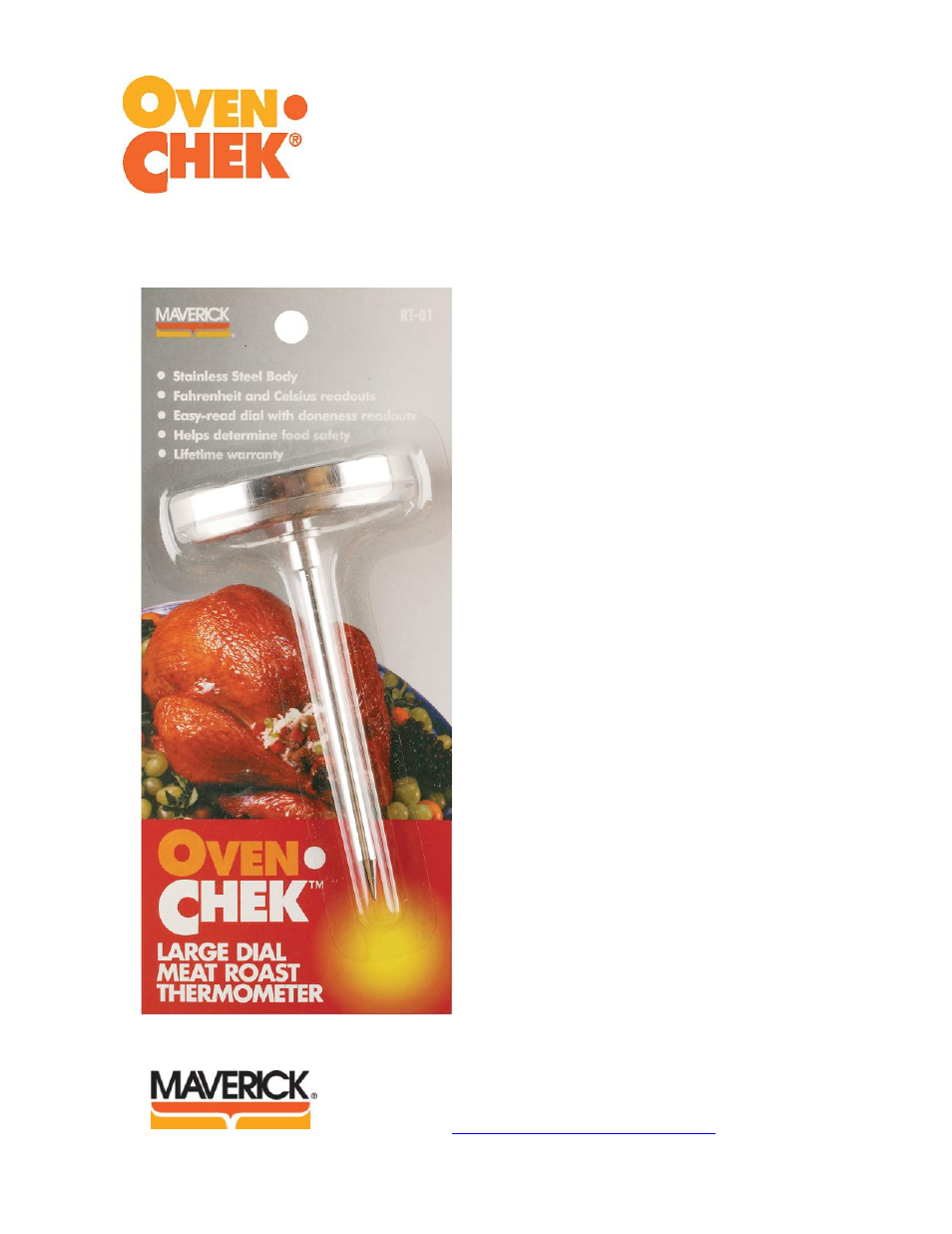 Maverick Ventures RT-01 User Manual | 1 page