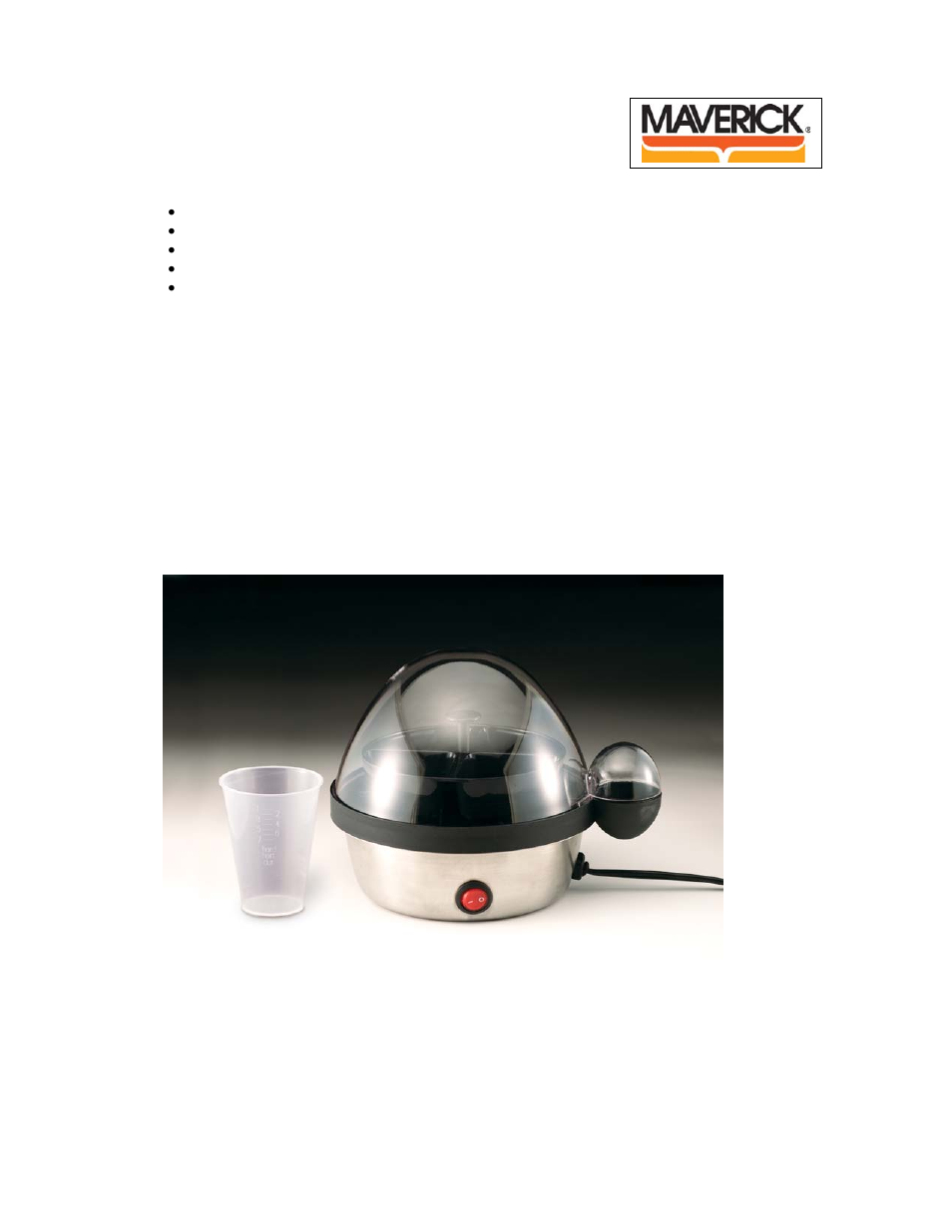 Maverick Ventures EC-200 User Manual | 1 page