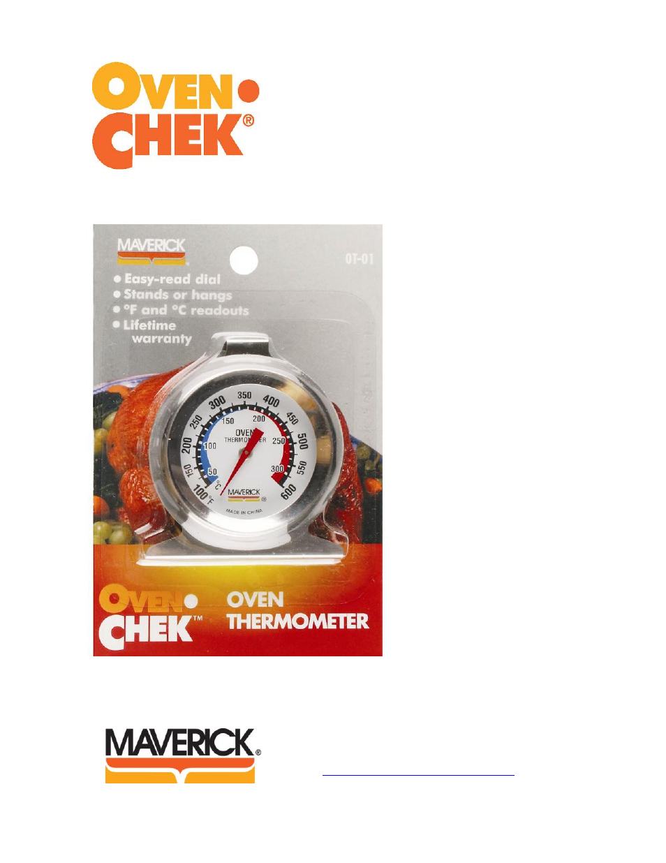 Maverick Ventures OT-01 User Manual | 1 page
