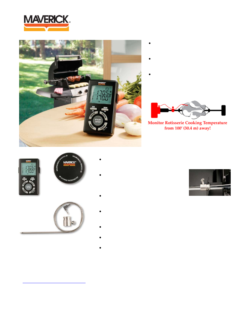 Maverick Ventures ET-75 User Manual | 1 page