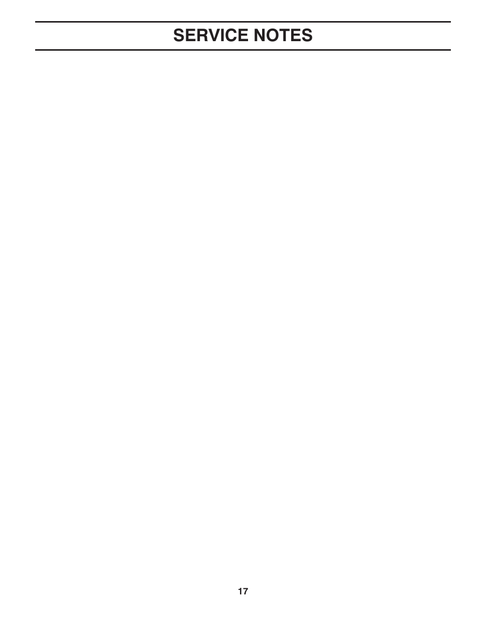 McCulloch 96083000400 User Manual | Page 17 / 20
