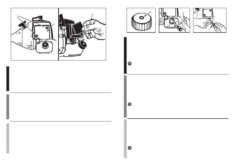 Caution, Attention, Precaucion | McCulloch MT3311 User Manual | Page 24 / 32