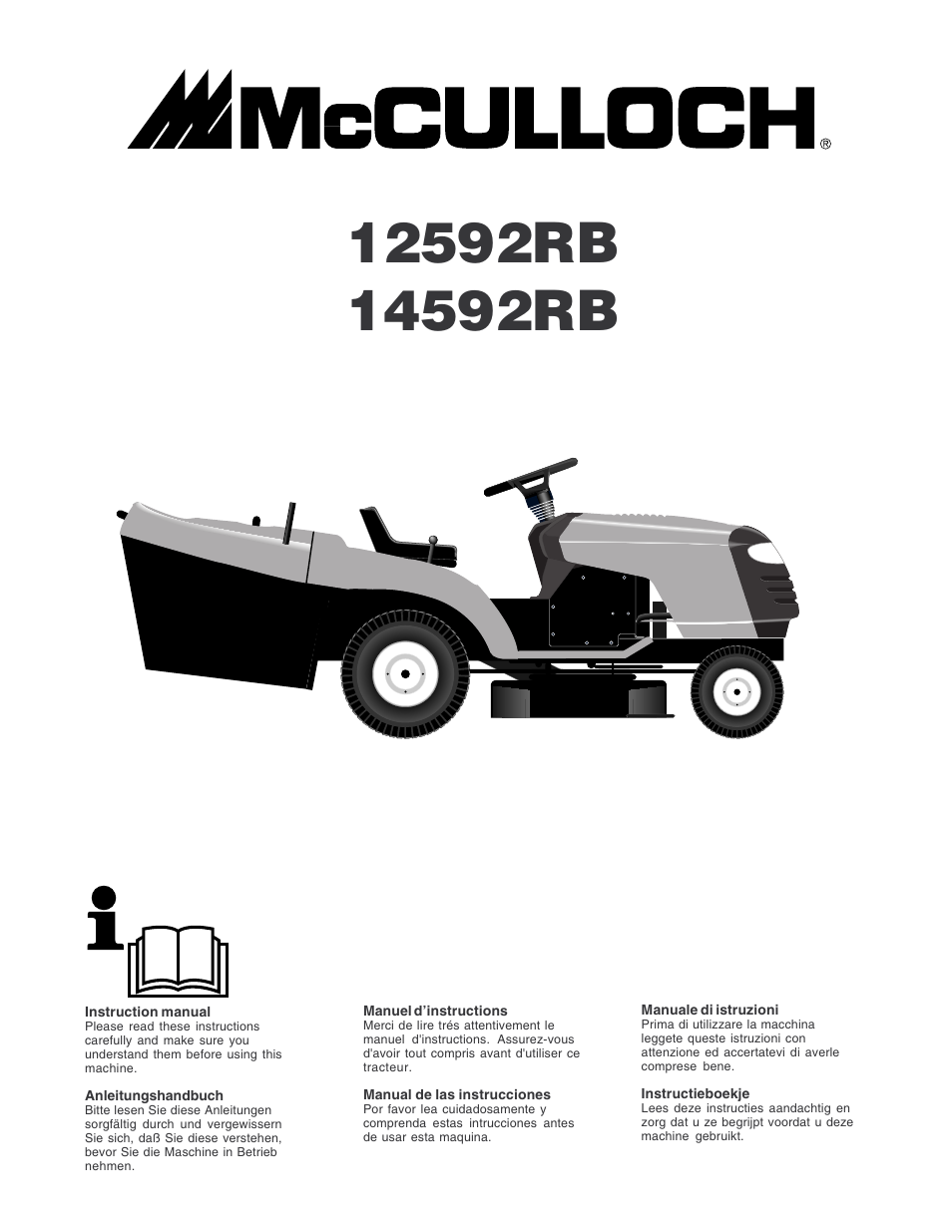 McCulloch NLM14592 User Manual | 84 pages