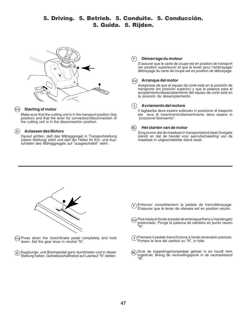 McCulloch NLM14592 User Manual | Page 47 / 84
