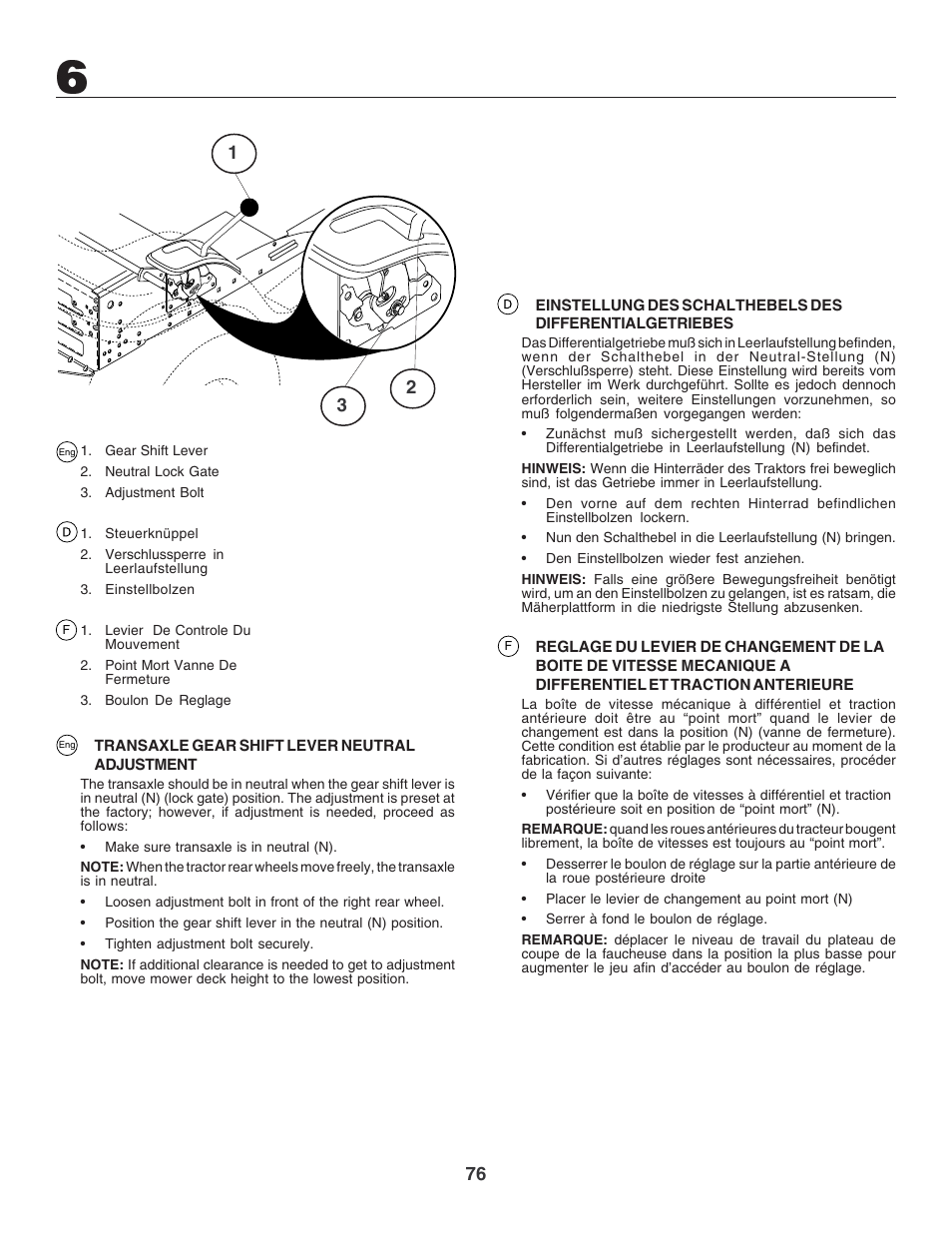McCulloch NLM14592 User Manual | Page 76 / 84