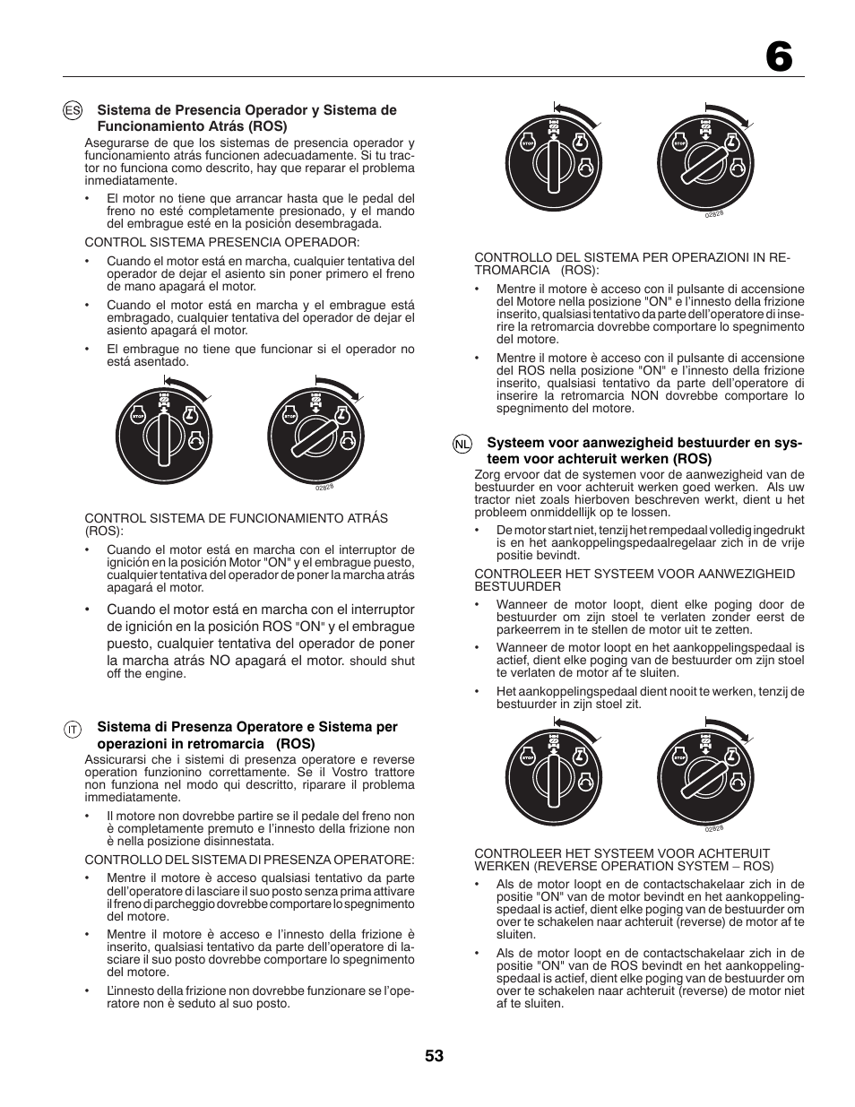 McCulloch BL115B92 User Manual | Page 53 / 72