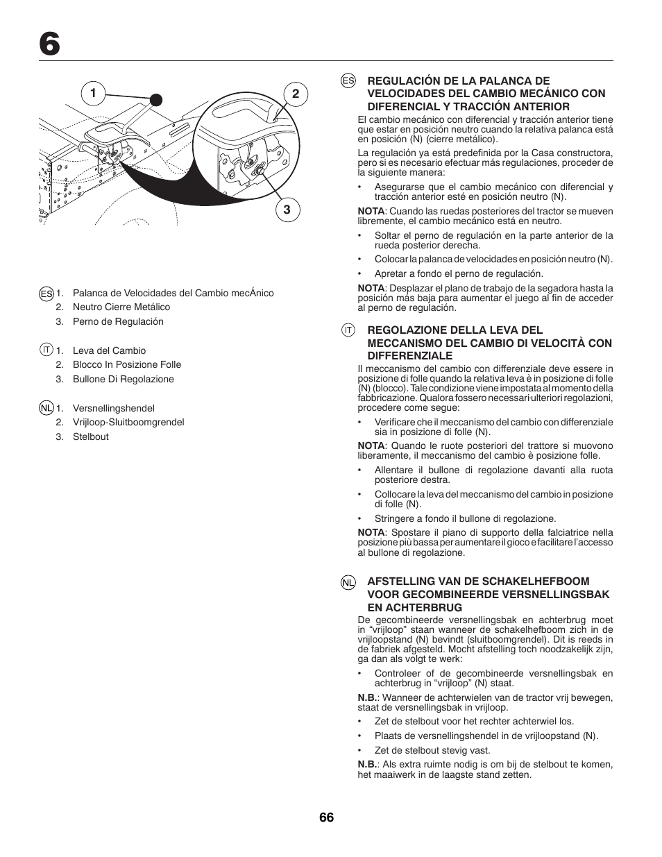 McCulloch BL115B92 User Manual | Page 66 / 72