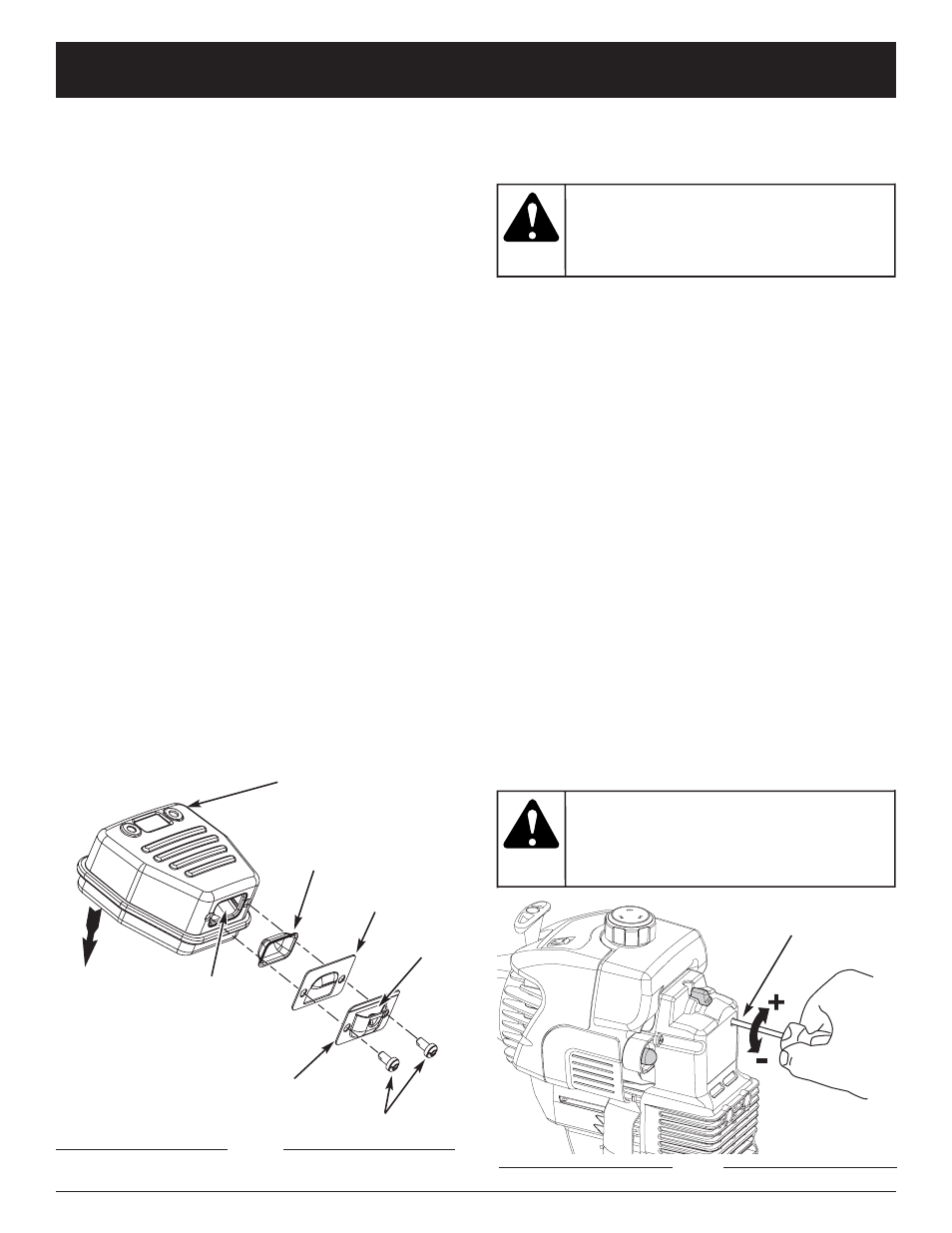 Warning, Maintenance and repair instructions | McCulloch MT705 User Manual | Page 15 / 64
