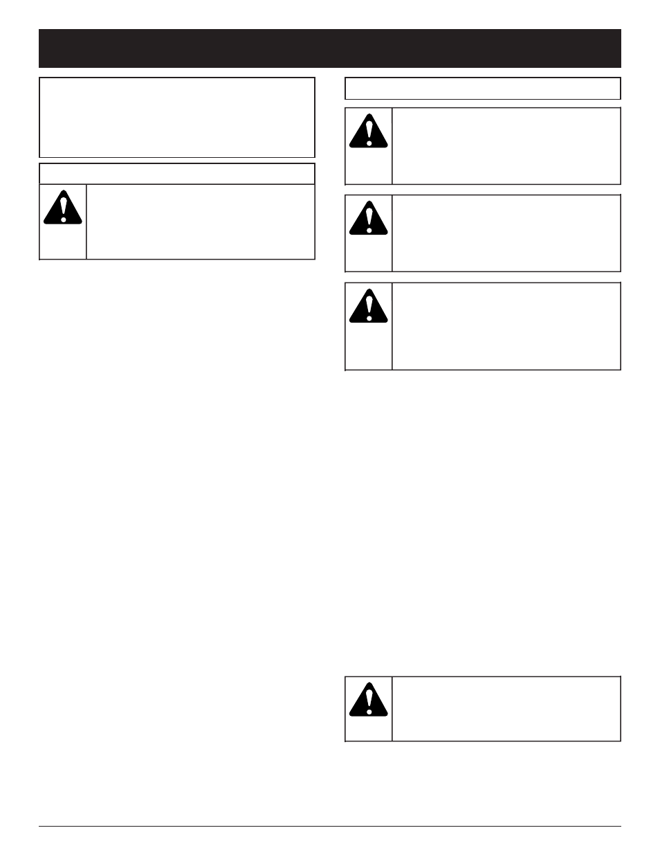 Importantes consignes de sécurité, Avertissement, Danger | Mise en garde, Alerte de sécurité, Consignes de sécurité | McCulloch MT705 User Manual | Page 23 / 64