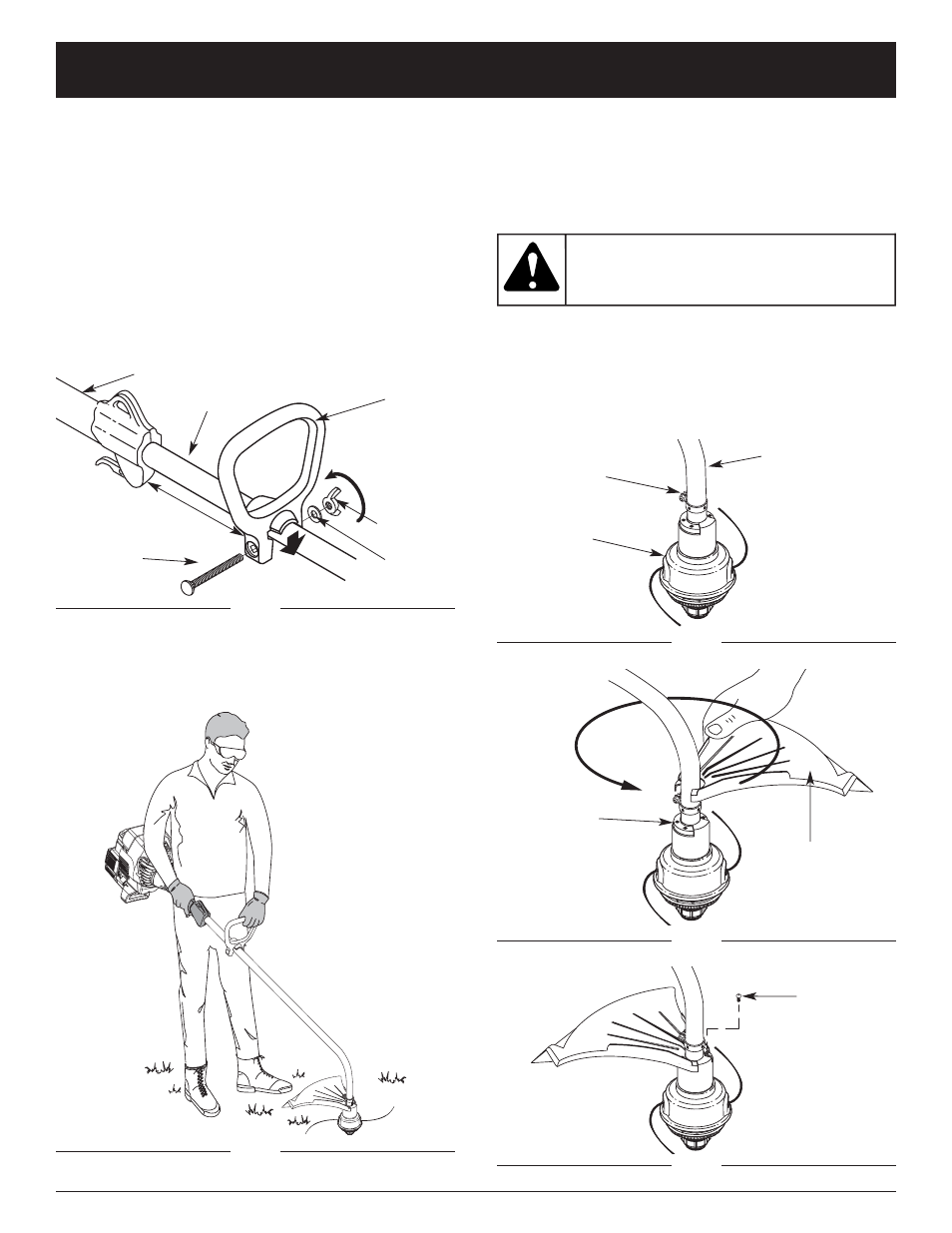 Avertissement, Instructions de montage | McCulloch MT705 User Manual | Page 27 / 64