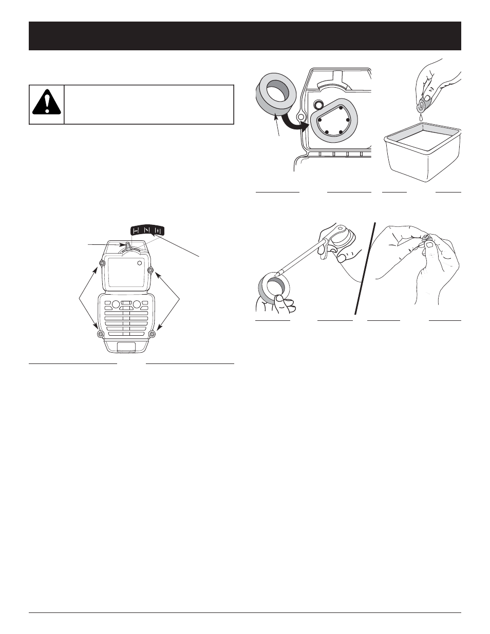 Avertissement, Entretien et réparations | McCulloch MT705 User Manual | Page 34 / 64