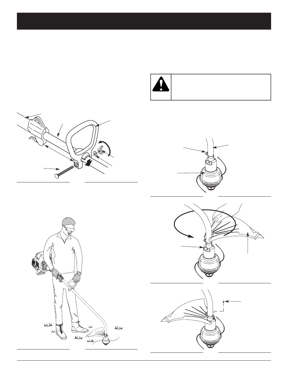 Advertencia, Instrucciones de ensamble | McCulloch MT705 User Manual | Page 47 / 64