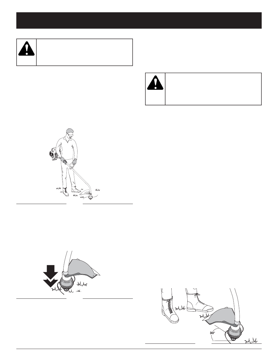 Precaucion, Advertencia, Instrucciones de operacion | McCulloch MT705 User Manual | Page 50 / 64