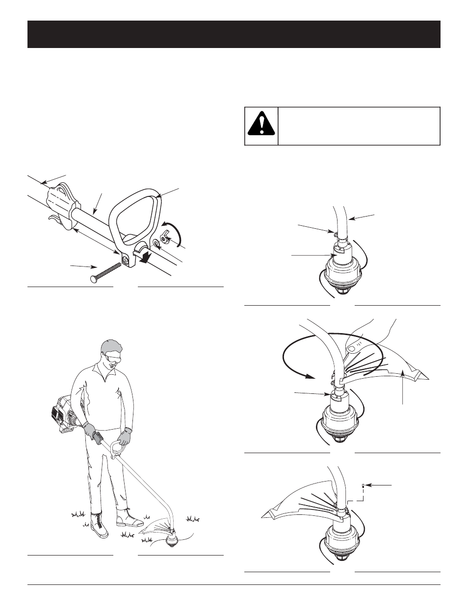 Warning, Assembly instructions | McCulloch MT705 User Manual | Page 7 / 64