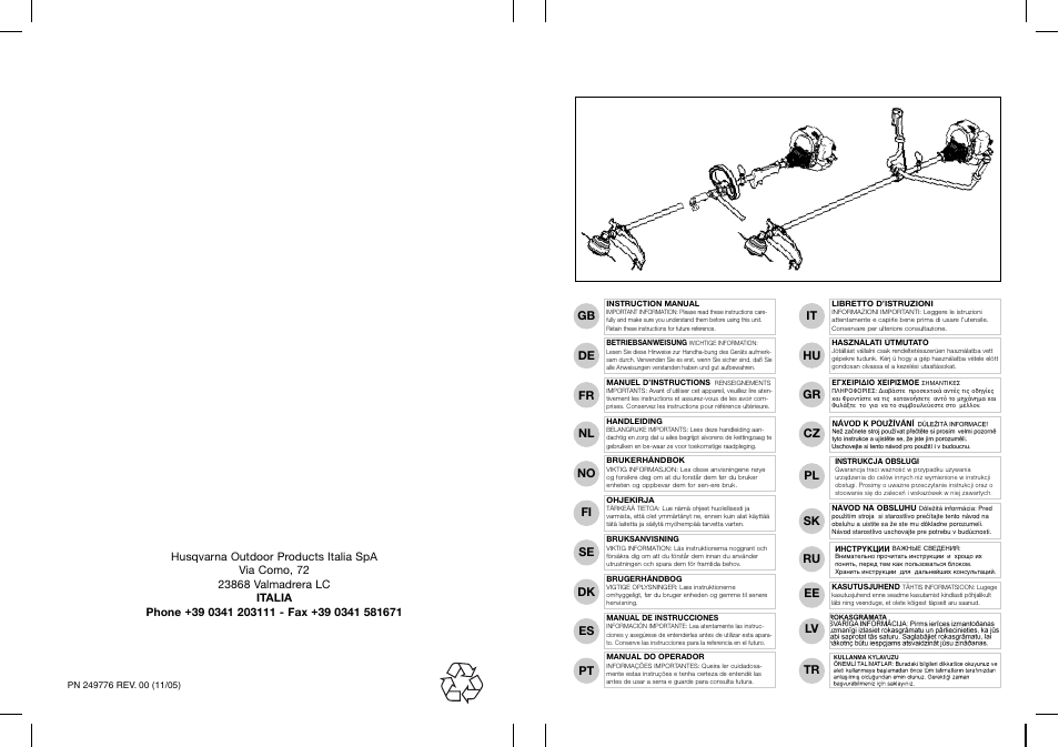 McCulloch 953900344 User Manual | 12 pages