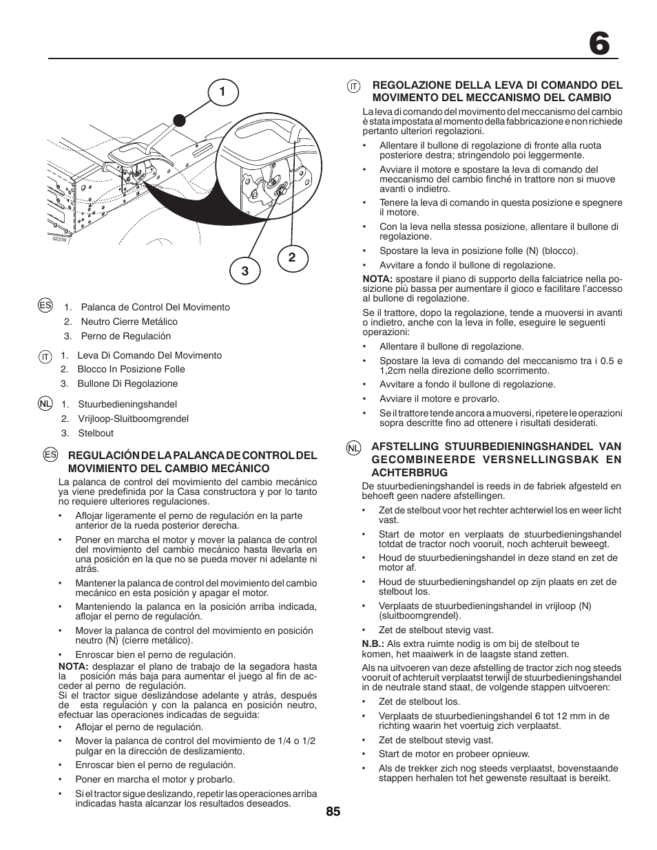 McCulloch RE13592RB User Manual | Page 85 / 92