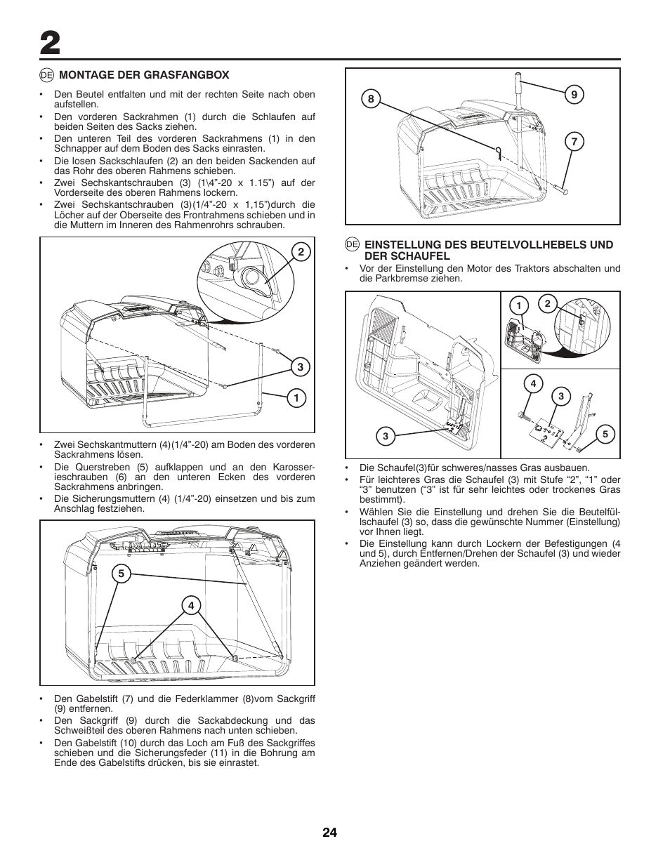 McCulloch 96041016500 User Manual | Page 24 / 84