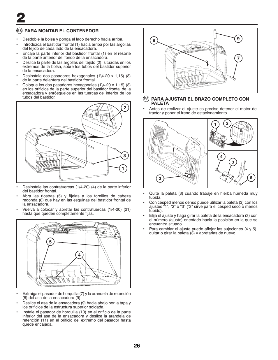 McCulloch 96041016500 User Manual | Page 26 / 84