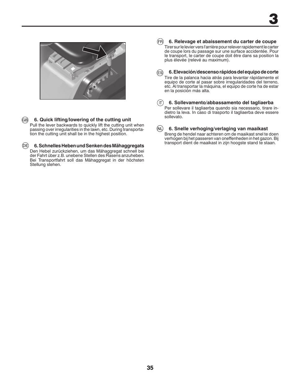 McCulloch 96041016500 User Manual | Page 35 / 84