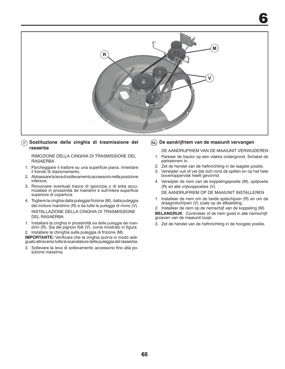 McCulloch 96041016500 User Manual | Page 65 / 84