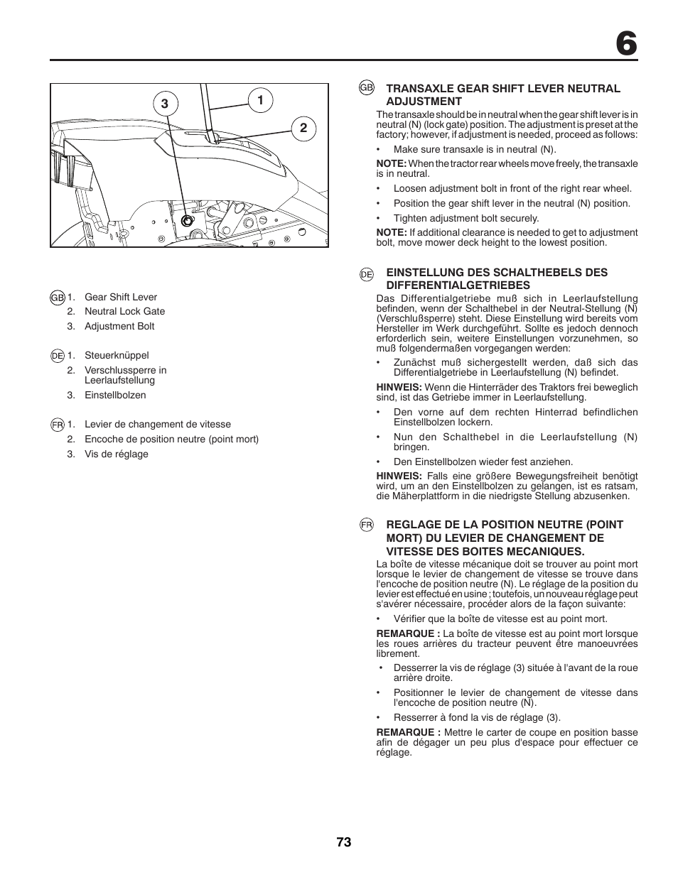 McCulloch 96041016500 User Manual | Page 73 / 84