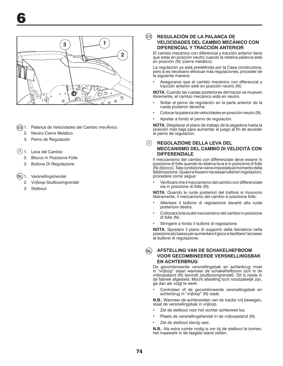 McCulloch 96041016500 User Manual | Page 74 / 84