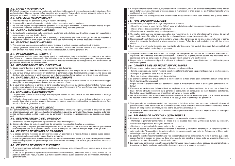 McCulloch 7096-FG5733 User Manual | Page 7 / 30