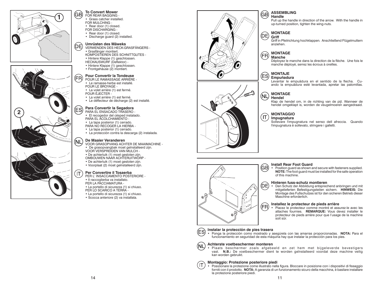 McCulloch EDITION 1XXL-R User Manual | Page 11 / 12
