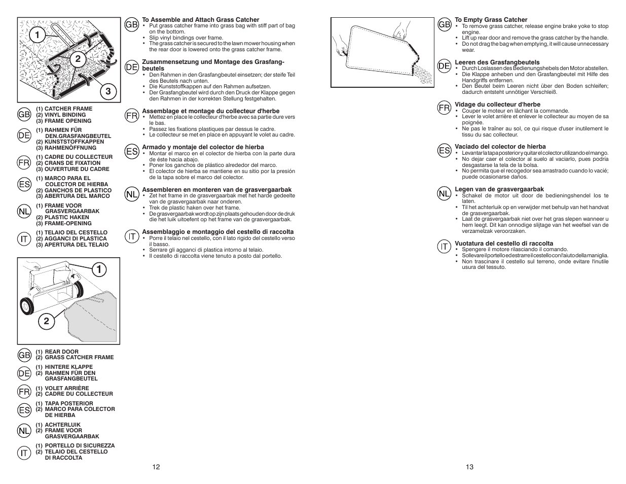 McCulloch EDITION 1XXL-R User Manual | Page 12 / 12