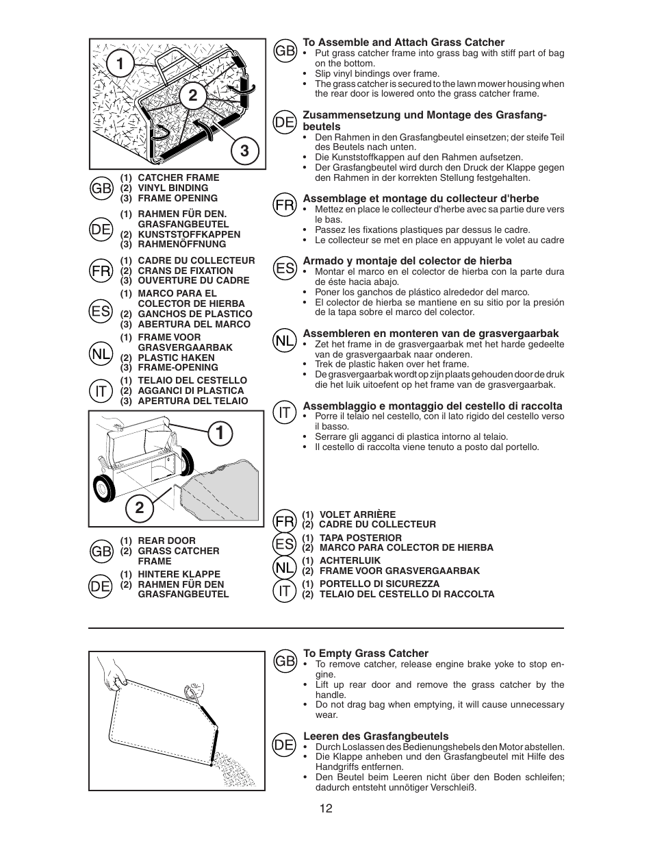 McCulloch M7053D User Manual | Page 12 / 20
