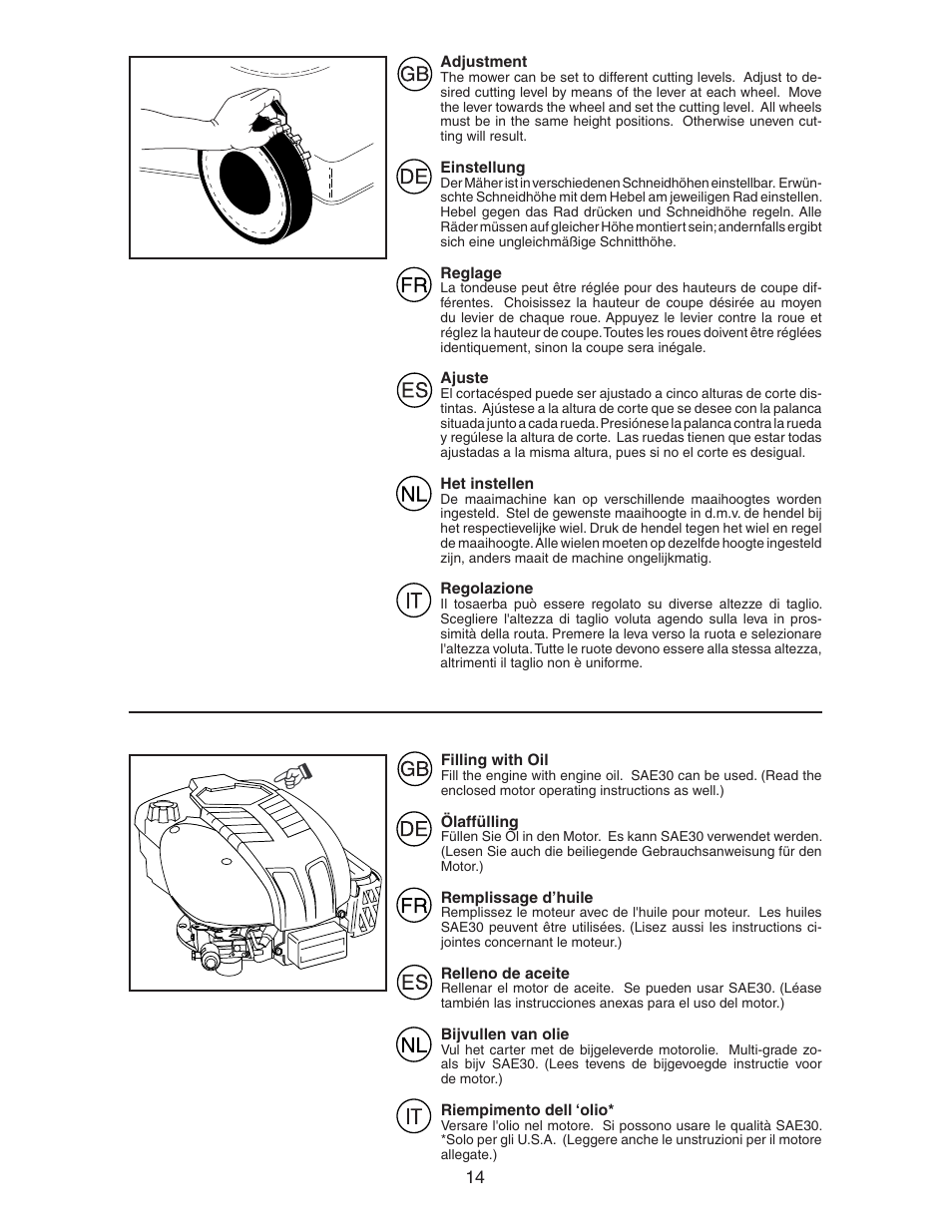 McCulloch M7053D User Manual | Page 14 / 20
