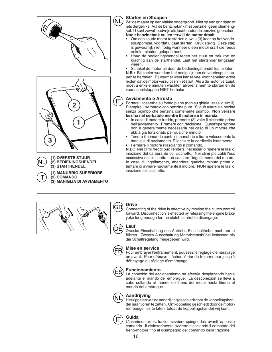 McCulloch M7053D User Manual | Page 16 / 20