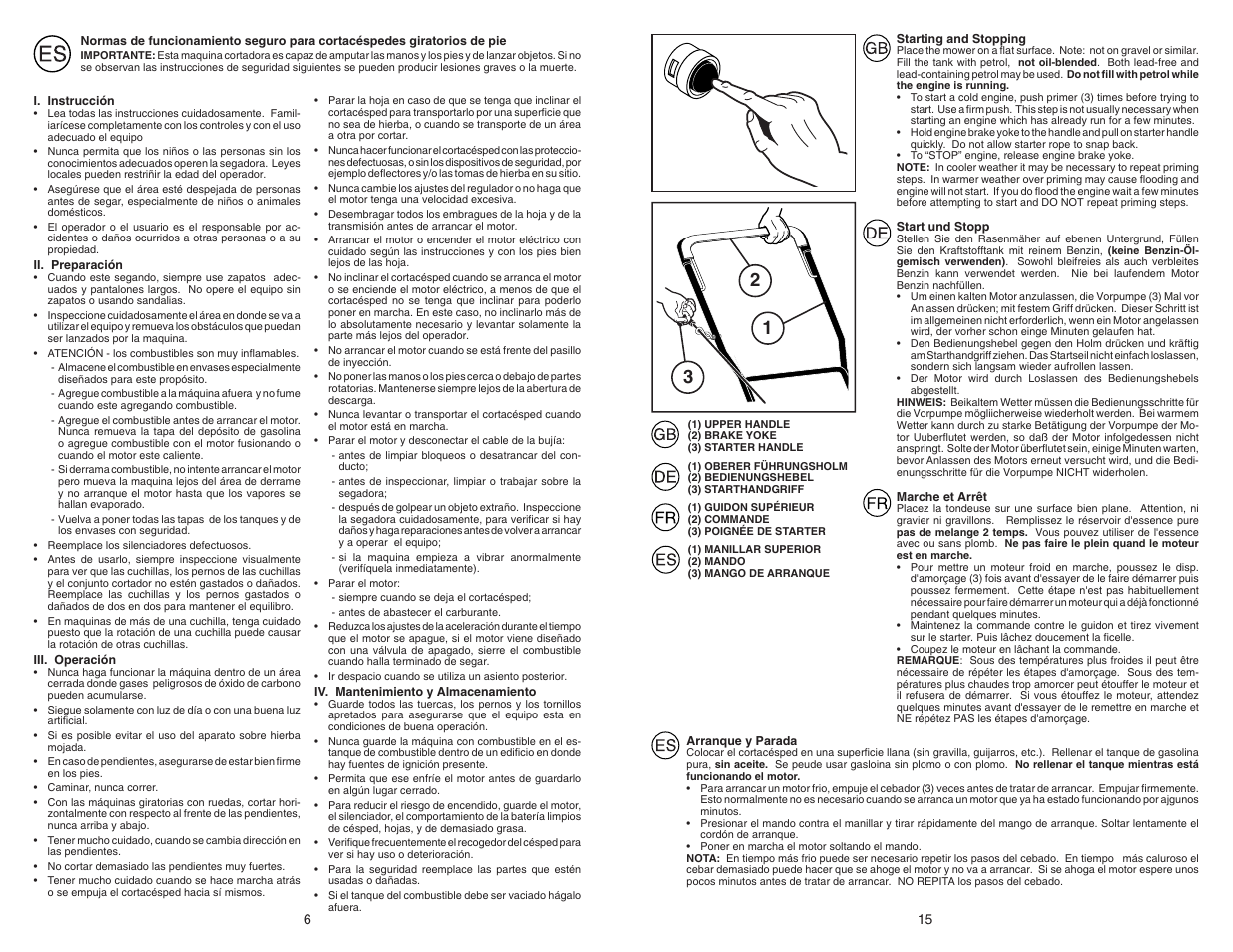 McCulloch 96141004402 User Manual | Page 6 / 10