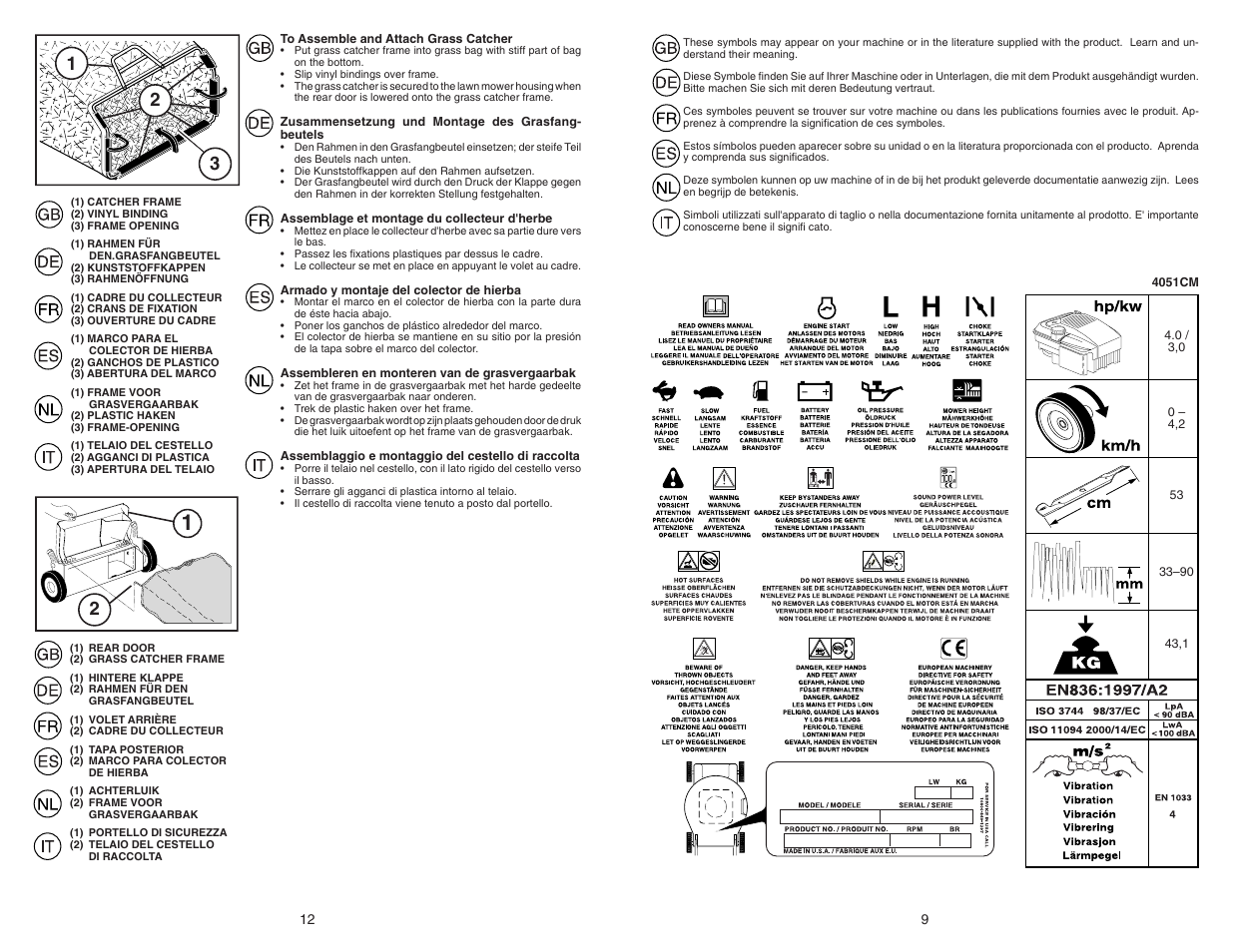 McCulloch 96141004402 User Manual | Page 9 / 10