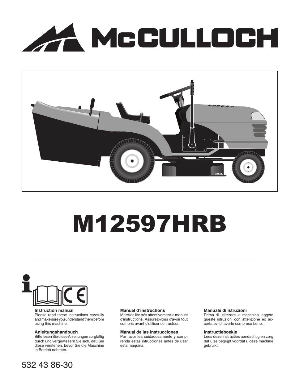 McCulloch 532 43 86-30 User Manual | 92 pages