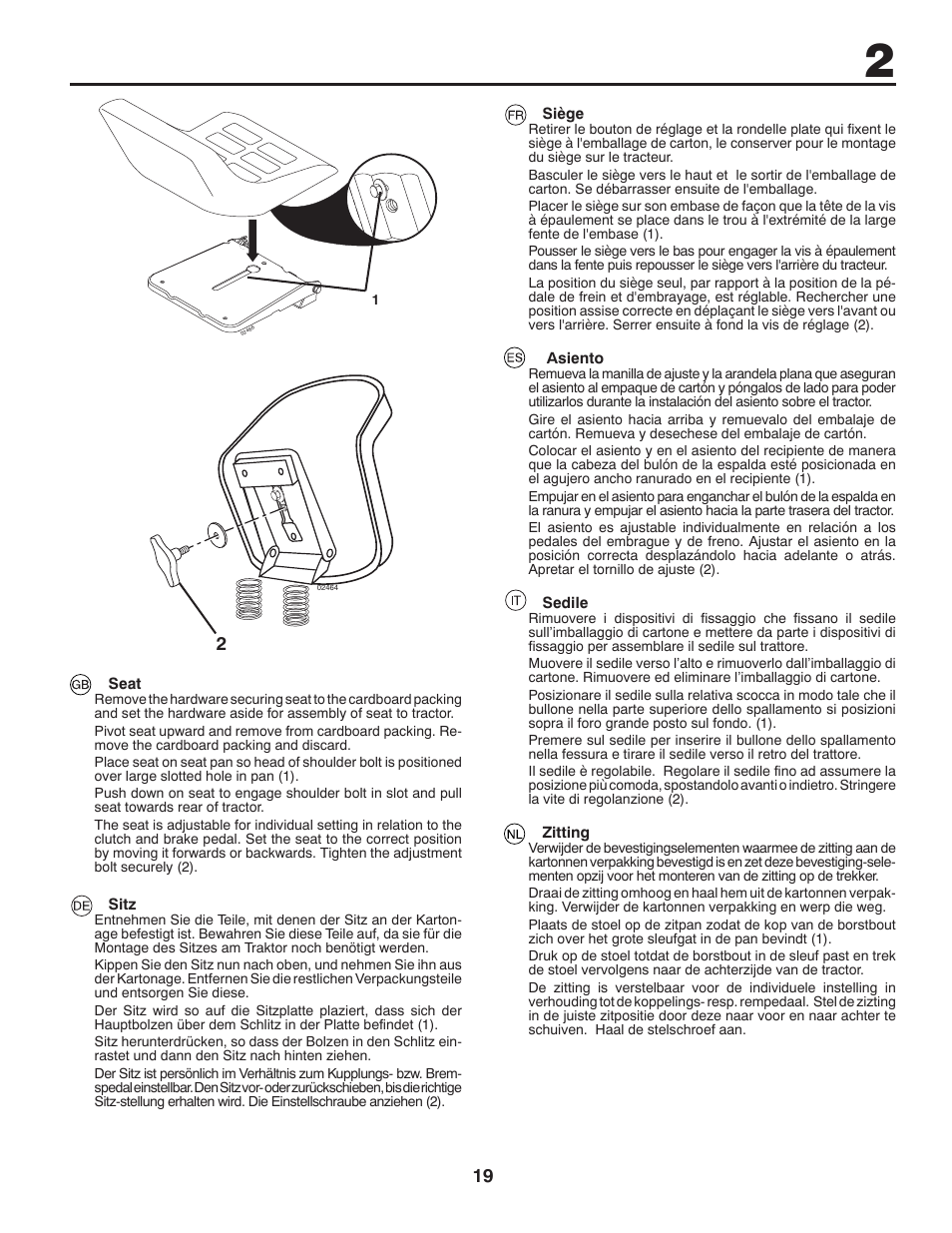 McCulloch 532 43 86-30 User Manual | Page 19 / 92