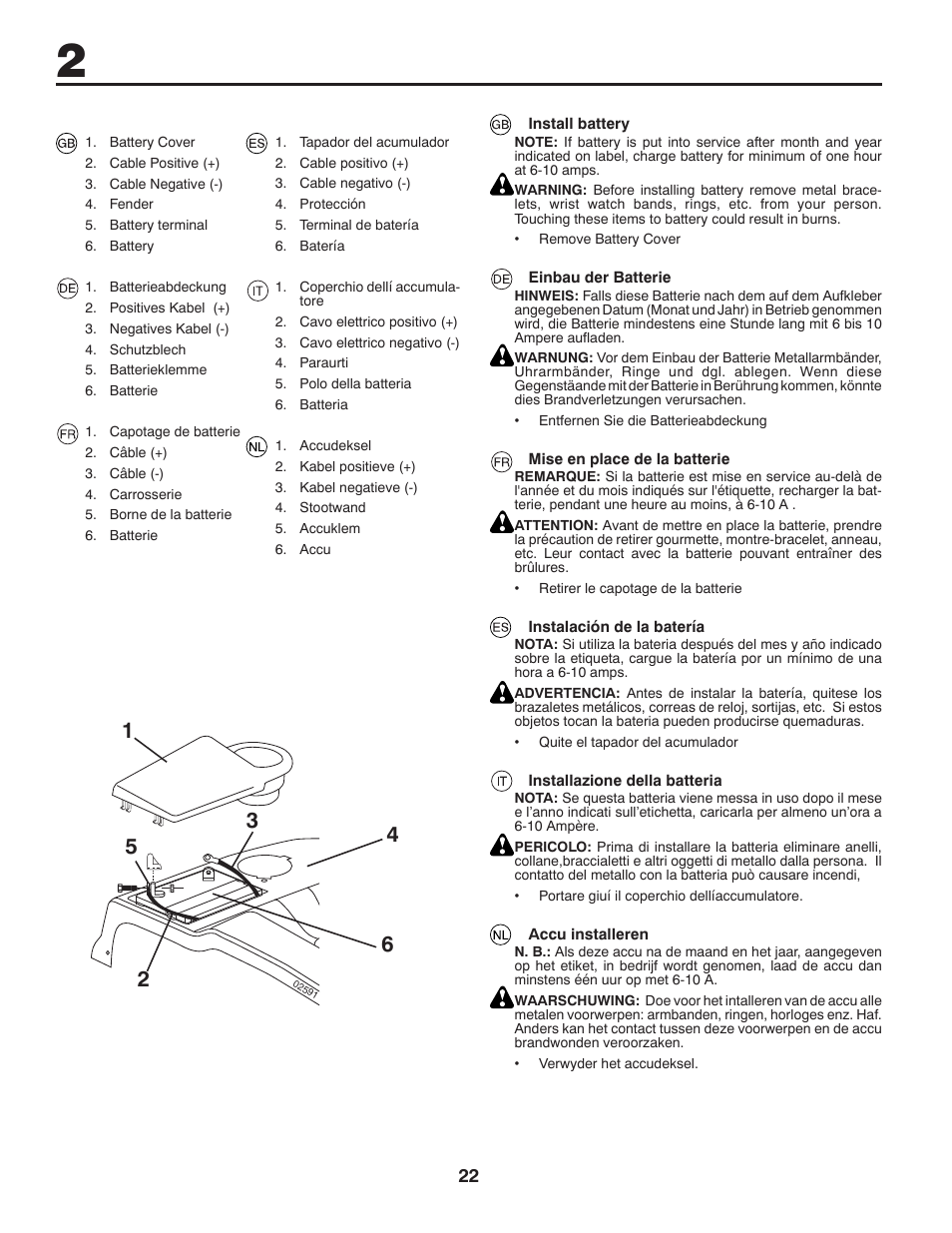 McCulloch 532 43 86-30 User Manual | Page 22 / 92