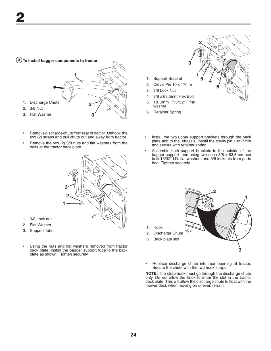 McCulloch 532 43 86-30 User Manual | Page 24 / 92