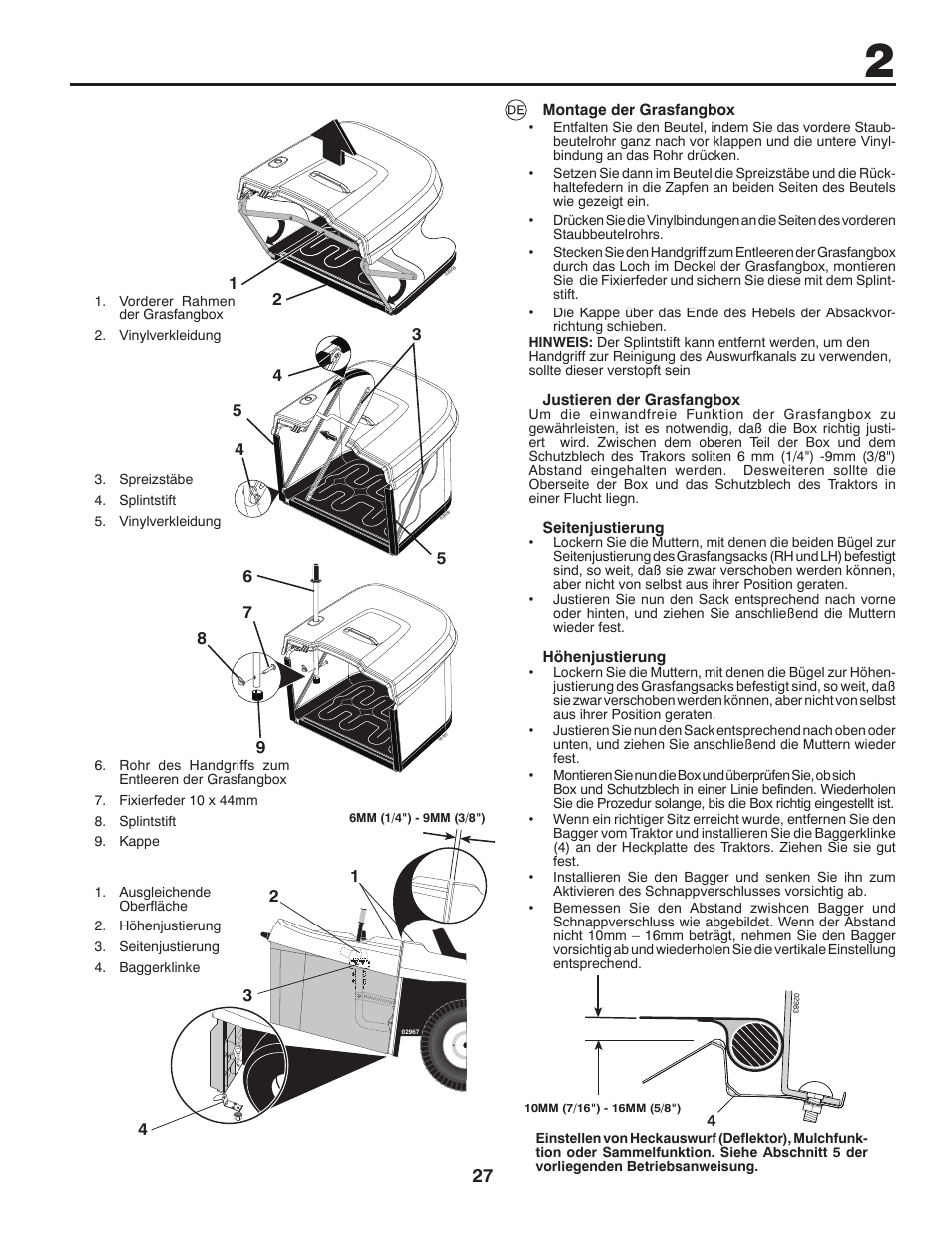 McCulloch 532 43 86-30 User Manual | Page 27 / 92