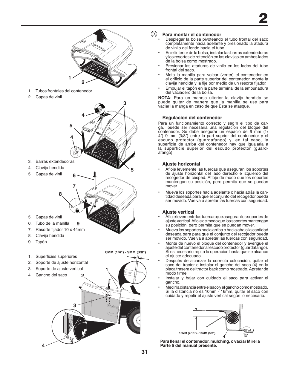 McCulloch 532 43 86-30 User Manual | Page 31 / 92