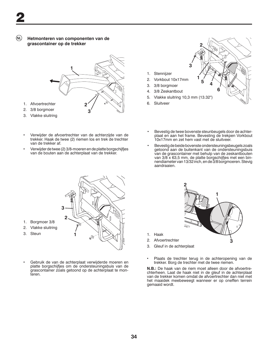 McCulloch 532 43 86-30 User Manual | Page 34 / 92
