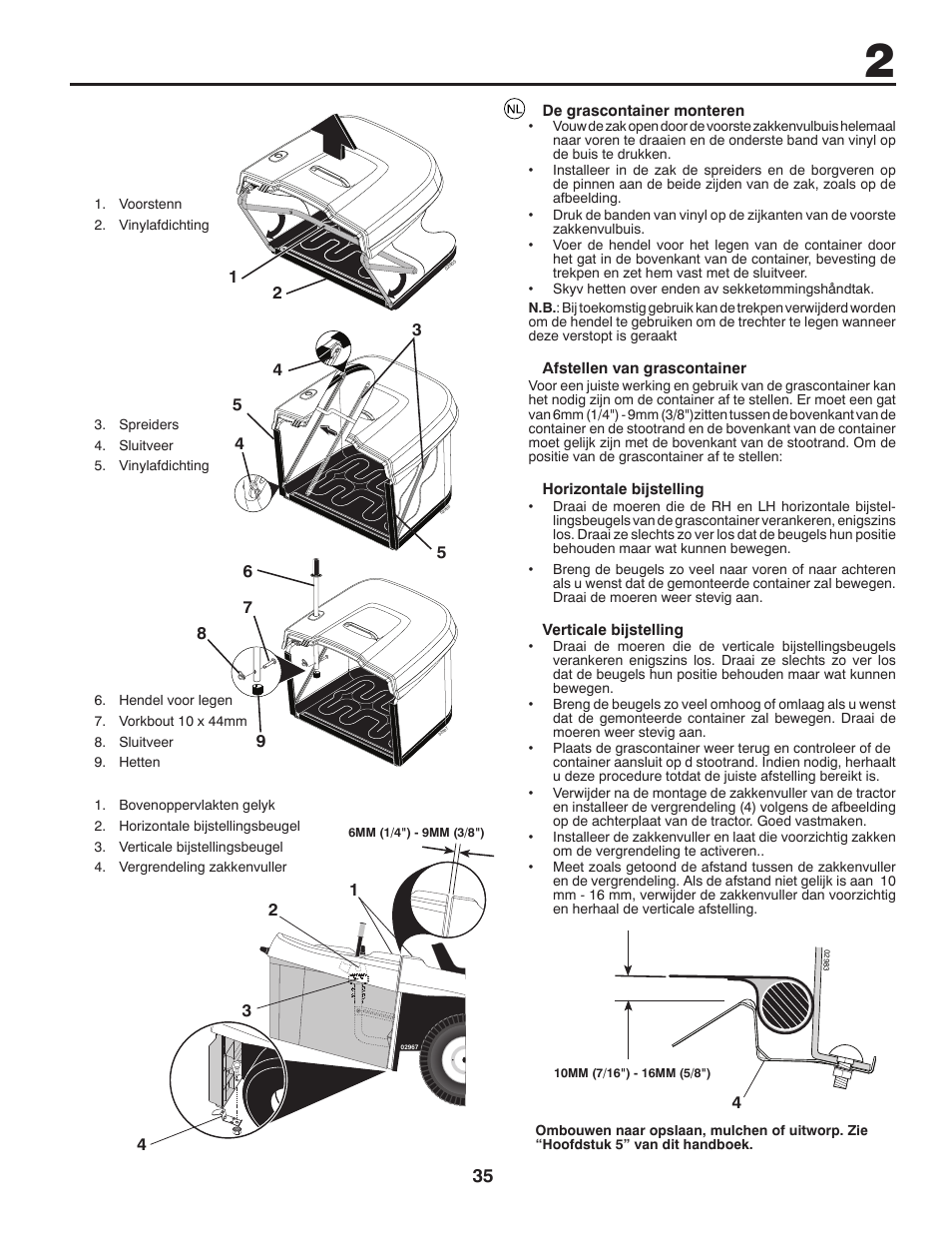 McCulloch 532 43 86-30 User Manual | Page 35 / 92