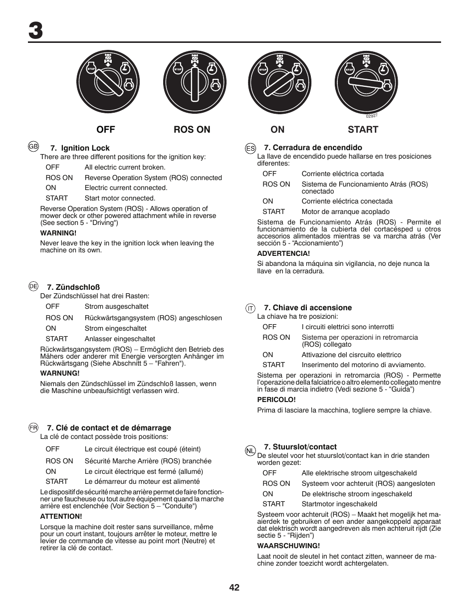 McCulloch 532 43 86-30 User Manual | Page 42 / 92