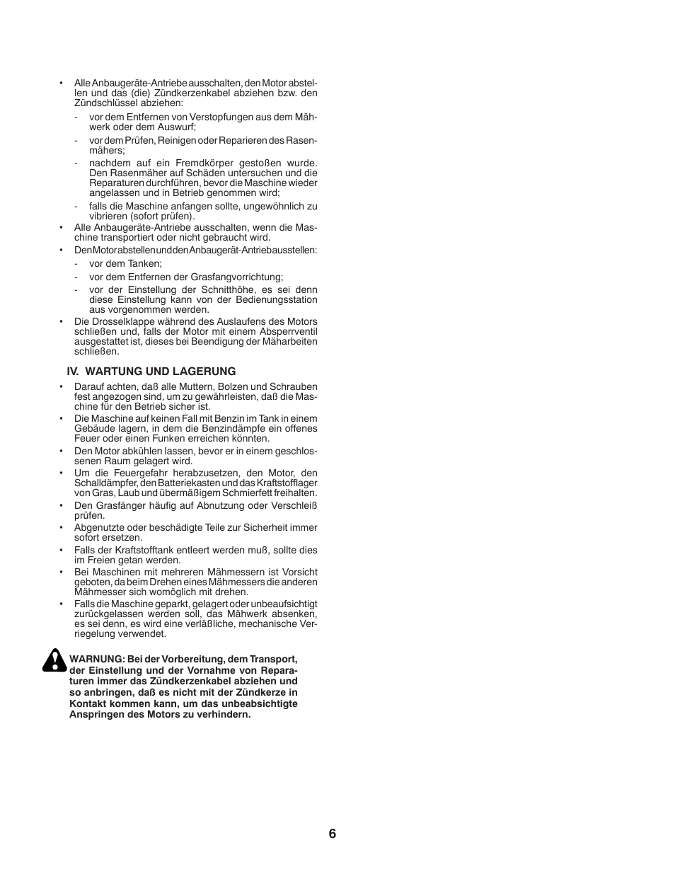 McCulloch 532 43 86-30 User Manual | Page 6 / 92